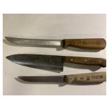 Vintage Chicago cutlery knives