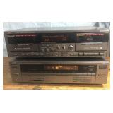 JVC receiver RC-305 & TD-W805 double cassette