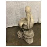Concrete pelican 28" tall-VERY HEAVY