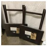 NEW Mainstays Folding Tray Tables