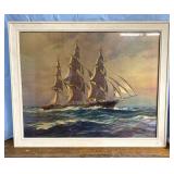 Mid Century Modern Frank Vining Smith "The Sea