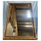 Vintage 41"x29" Framed Mirror