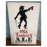 Old Tankard Ale Pabst metal sign 16"x24"