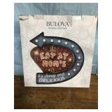 Bulova Decorative wall clock 18"