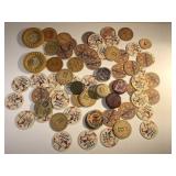 Antique Cardboard Milk Bottle tops
