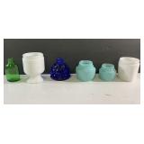 Mid Century Modern & more small glass jars