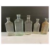 Antique medicine bottles