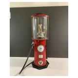 16" Red Tank Gas Pump-has a Chef stuck inside for