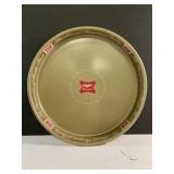 Vintage Miller High Life Beer bar tray metal