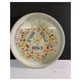 Vintage Busch Bavarian Beer bar tray-metal