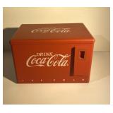 1990 Coca Cola Wooden Music Box- Works