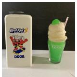 Vintage Kool Aid Dixie Cup dispenser & Coca Cola