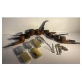 Vintage Pipes, Lighters, and More