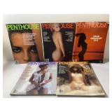 1981 Penthouse Magazines
