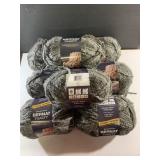 NEW Bernat toasty yarn. 225g color shadow ombré.