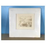 Vintage signed SEALED "Cheetah II" Print