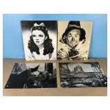 4 Vintage Wizard of Oz Post Cards