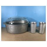 Household Institute Aluminum Pan & (2) 5.5"