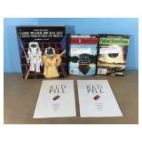 2 Fantasy & Science Fiction Books, Laser, Phaser,