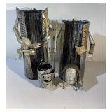 Vintage Knight metal art items