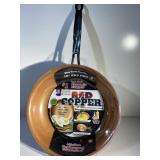 NEW Red Copper 10" Fry Pan