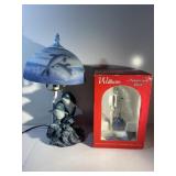 Dolphin Lamp & Anniversary Clock