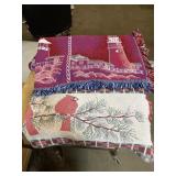 2 Wooven Blankets
