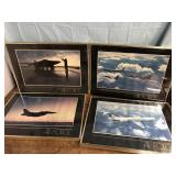 15 total Air Force Framed Posters 16?x 22? see