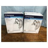 2 indoor light fixtures