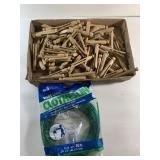 Clothespins and new clothesline