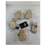 6" tall moveable snowmen to paint