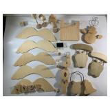 11" wings and other wood pieces