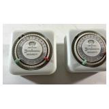 Two intermatic timers