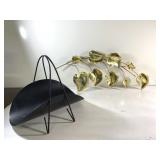 Vintage metal decorative items