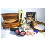 Vintage cedar jewerly box plus LOTS MORE! LOOK!
