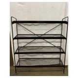 Wrought Iron Shelf, 48x54x13