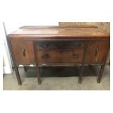 Art Deco hutch/buffet 59"x38"x20"
