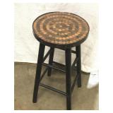 Barstool with Penny top