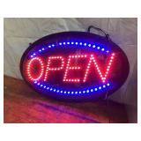 Open Sign lighted 15"x22" multiple settings
