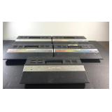 FIVE Atari 2600 Consoles, no power cords,