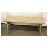 36" wood bench