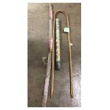 Bamboo and landscape fabric