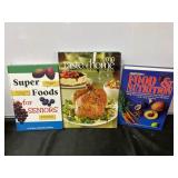 3 hardback cookbooks