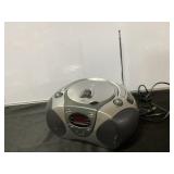 Durabrand CD player with AM/FM receiver, tested