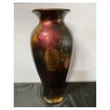 20" tall vase, multi colored