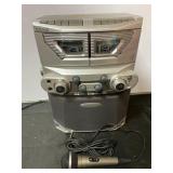 Craig karaoke machine with microphone