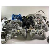 Sony Play Station and PD-One gaming controllers-