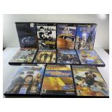 Playstation 2 games-Simpsons, GTA, WWF,