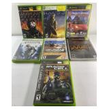 X-Box & X-Box 360 games-Ninja, Tony Hawk, Doom &
