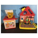 Vintage Disney Winnie the Pooh jack-in-the-box &